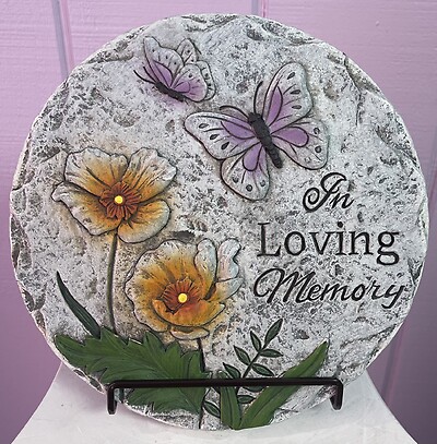 In Loving Memory Flowers &amp; Butterflies